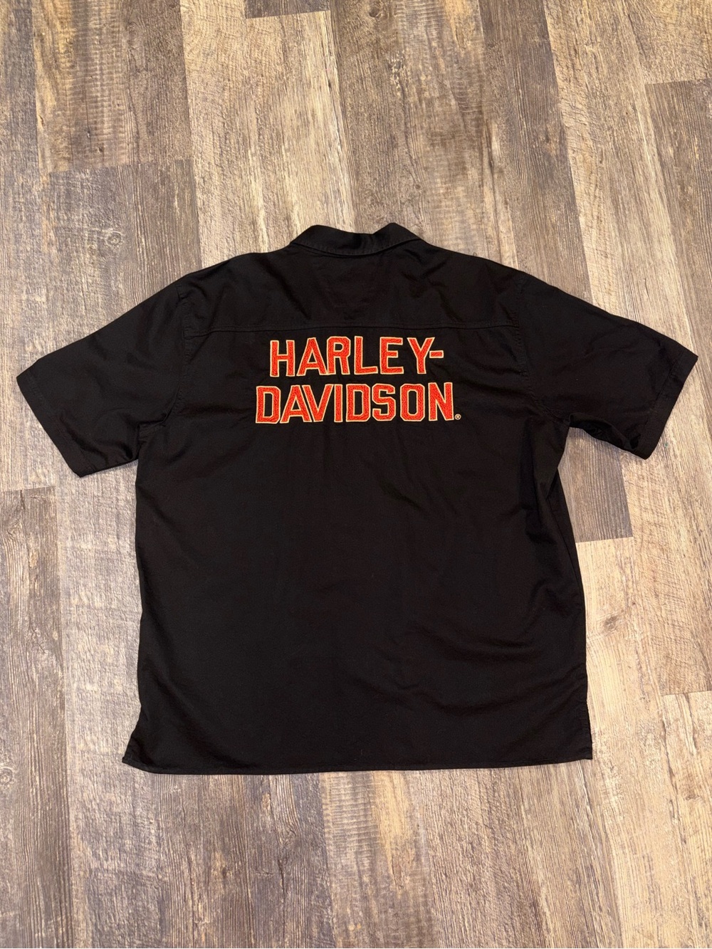 Harley-Davidson MotorClothes Men's Short Sleeve Mechanic Work Shirt